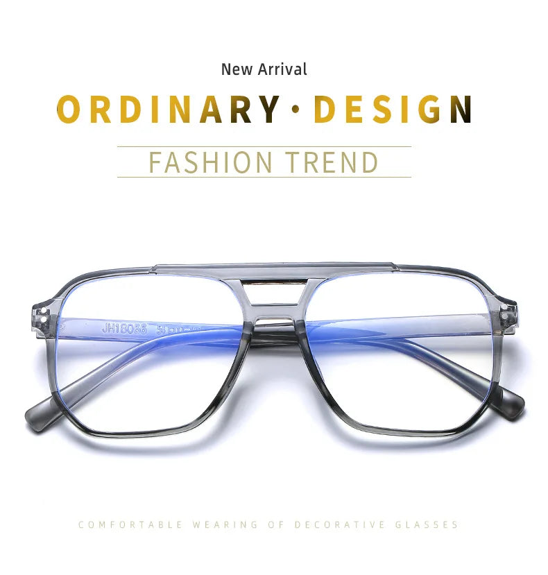 Okulary z filtrem Blue Light – Transparentna oprawka do pracy z ekranem