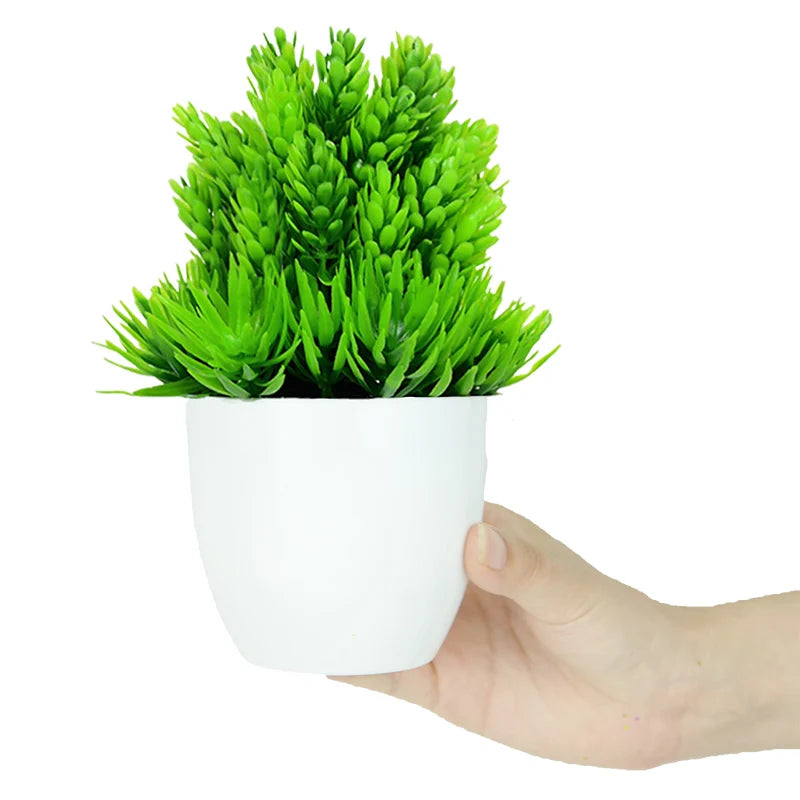 Sztuczna Roślina Bonsai Zielona – Dekoracja do Wnętrz Domowych i Biurowych