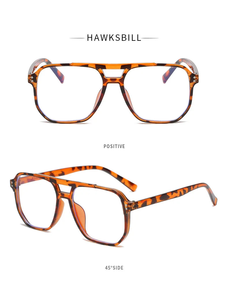 Okulary z filtrem Blue Light – Transparentna oprawka do pracy z ekranem