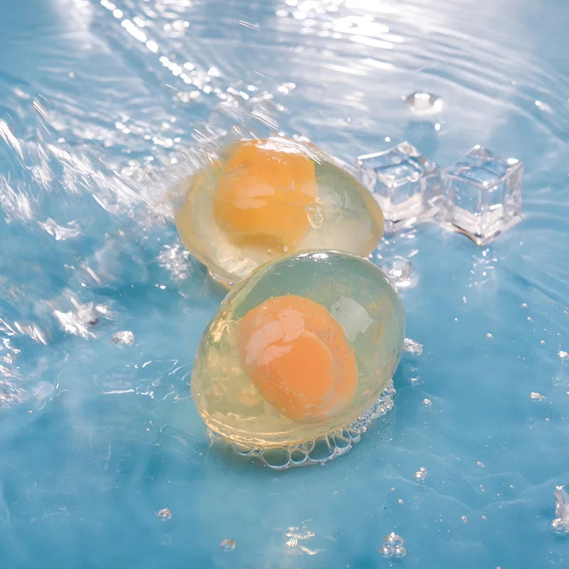 Naturalne mydło kolagenowe z jajkiem 80g — delikatne do codziennego użytku