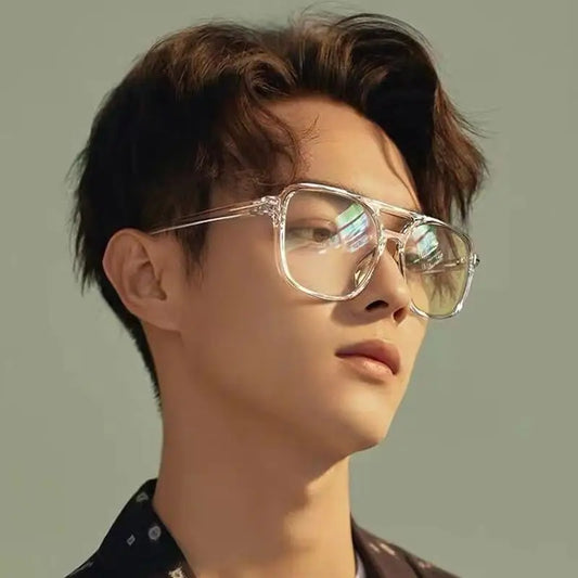 Okulary z filtrem Blue Light – Transparentna oprawka do pracy z ekranem