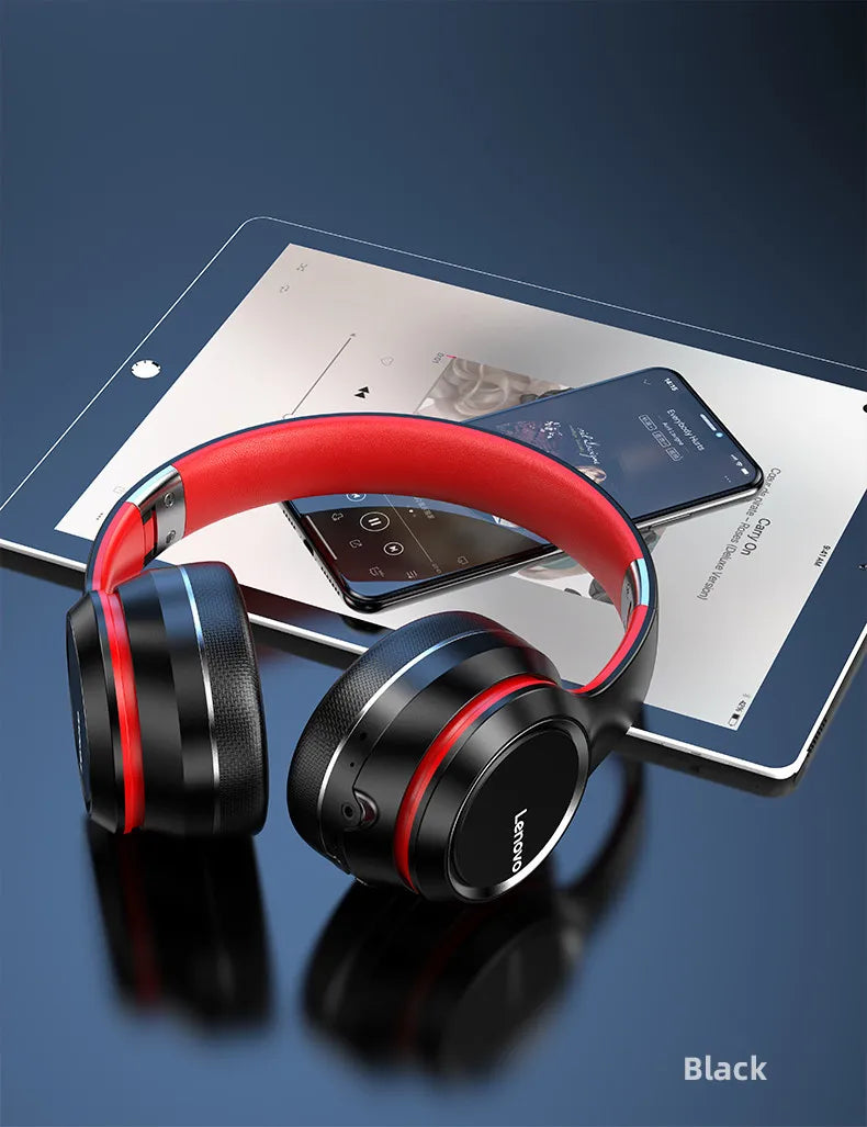 Bezprzewodowe słuchawki z mikrofonem, Bluetooth 5.0, składane, do rozmów i multimediów
