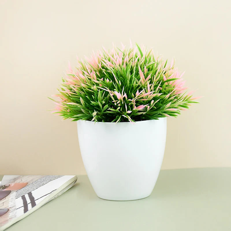 Sztuczna Roślina Bonsai Zielona – Dekoracja do Wnętrz Domowych i Biurowych