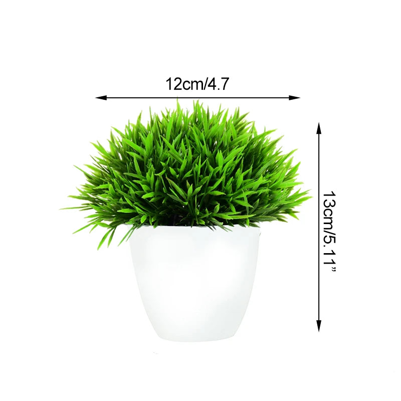 Sztuczna Roślina Bonsai Zielona – Dekoracja do Wnętrz Domowych i Biurowych