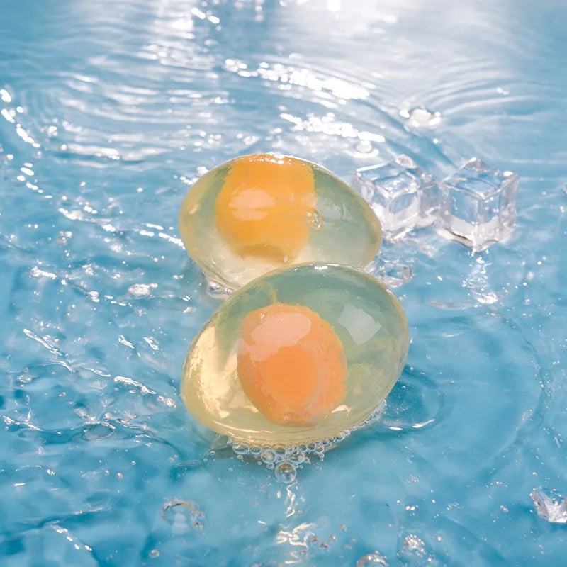 Naturalne mydło kolagenowe z jajkiem 80g — delikatne do codziennego użytku