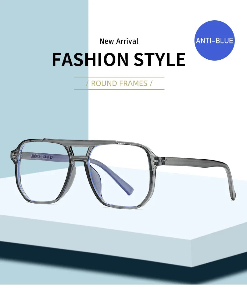 Okulary z filtrem Blue Light – Transparentna oprawka do pracy z ekranem