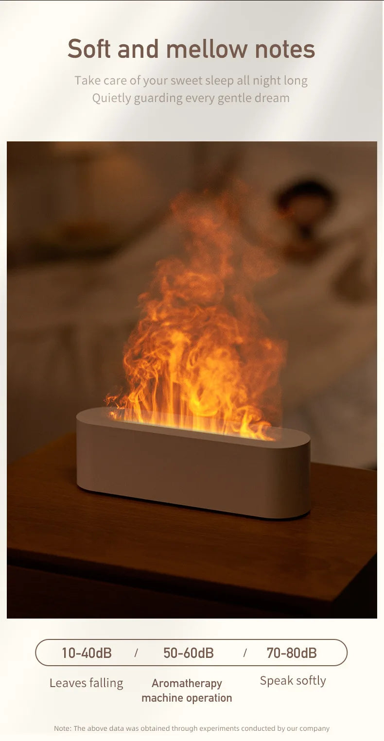 Nawilżacz Powietrza z Efektem Świetlnym RGB i Możliwością Dodania Olejków Eterycznych USB