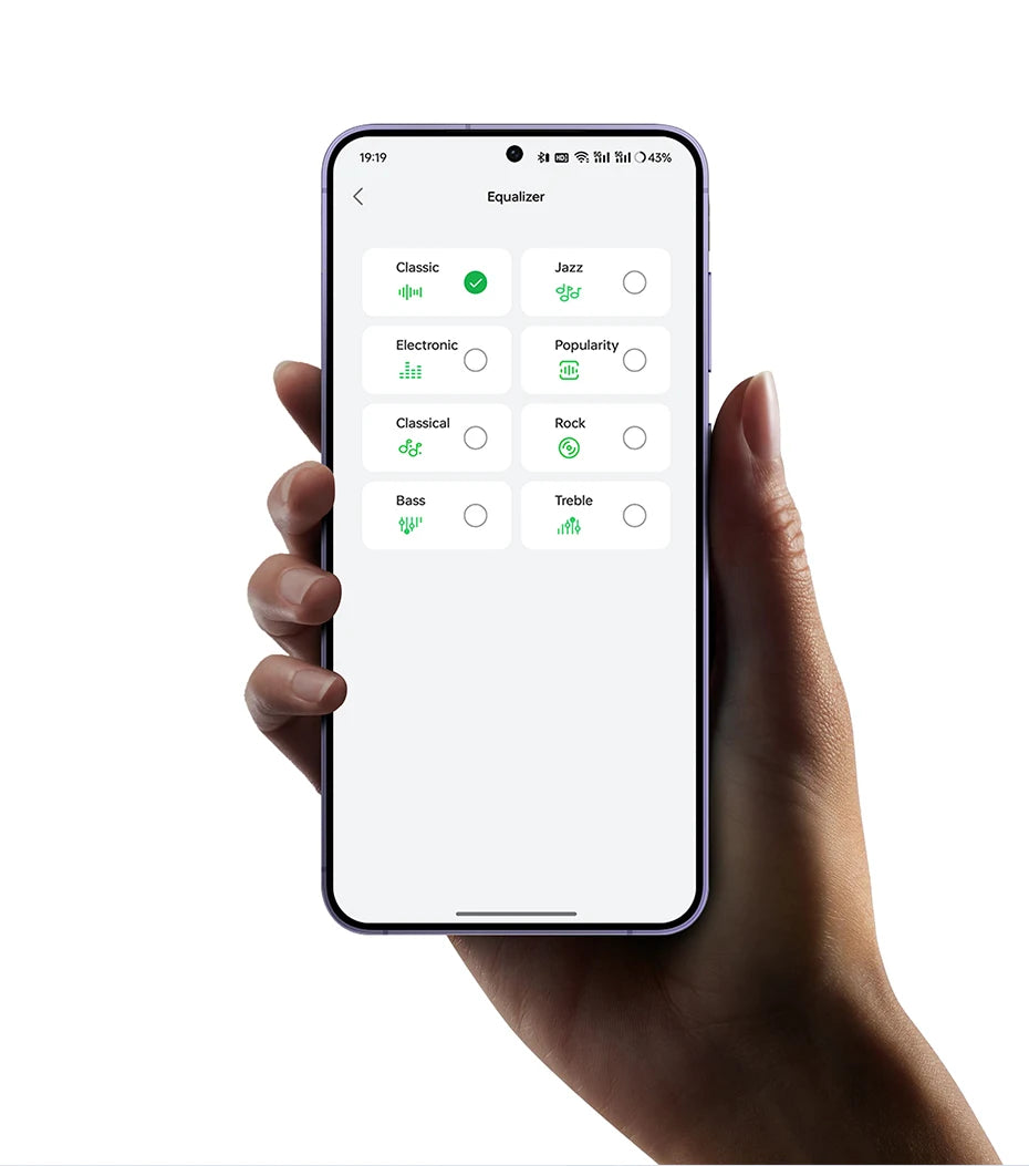 Bezprzewodowe słuchawki z redukcją hałasu, Bluetooth 5.3, długi czas pracy