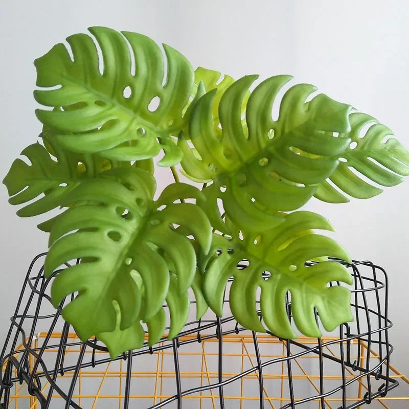 Sztuczna Roślina Monstera XL – Dekoracja Tropikalna do Wnętrz