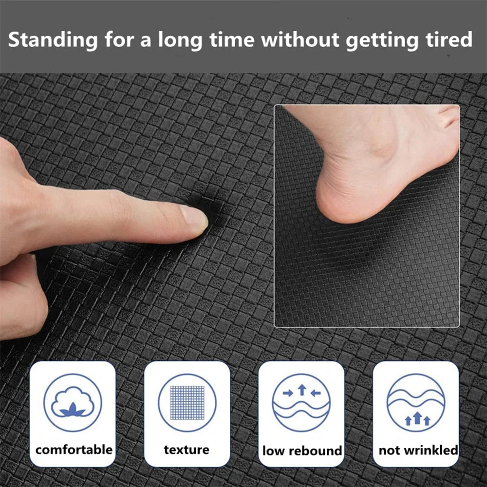 Mata Podłogowa z PVC Wodoodporna i Antypoślizgowa do Kuchni Korytarza i Łazienki