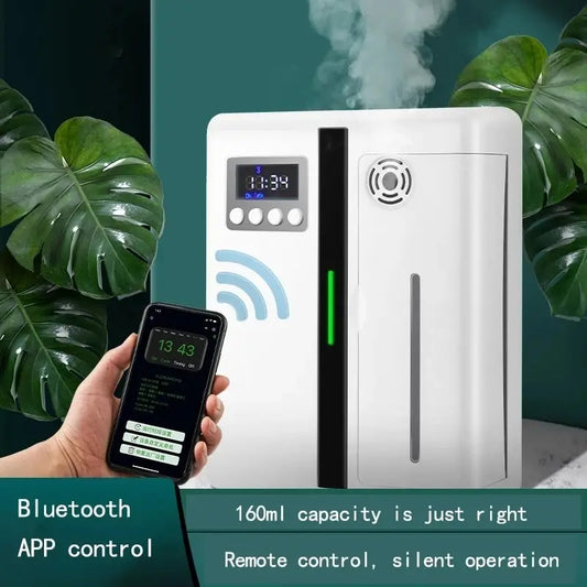Aromatyzer Zapachowy Naścienny 160 ml z Bluetooth – Dyfuzor do Biura i Domu