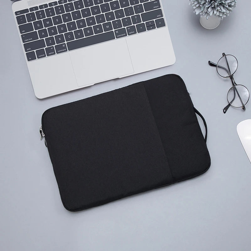 Denimowa Torba na Laptopa-Etui  13-16 cali z Zamkiem Błyskawicznym