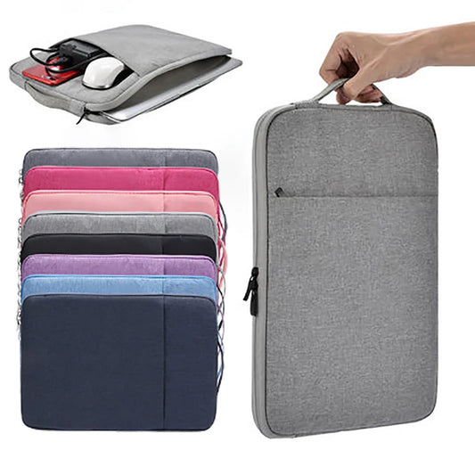 Denimowa Torba na Laptopa-Etui  13-16 cali z Zamkiem Błyskawicznym