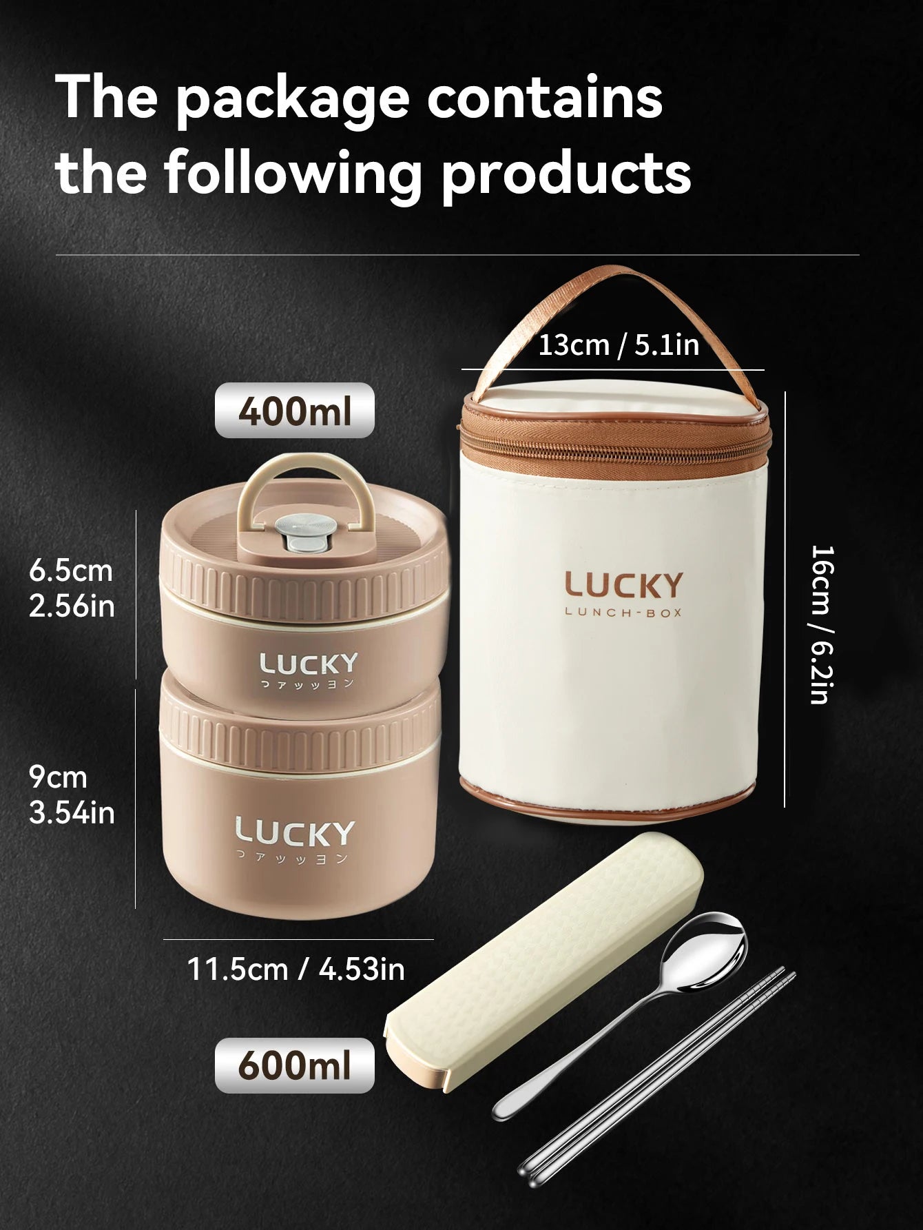 Lunchbox termiczny. Stal nierdzewna różne pojemności szczelny pojemnik na ciepłe posiłki