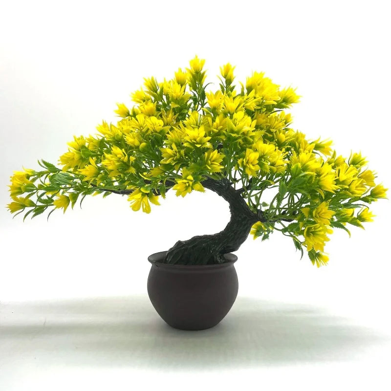 Dekoracyjne Drzewko Bonsai-Sztuczna Roślina do domu i Biura