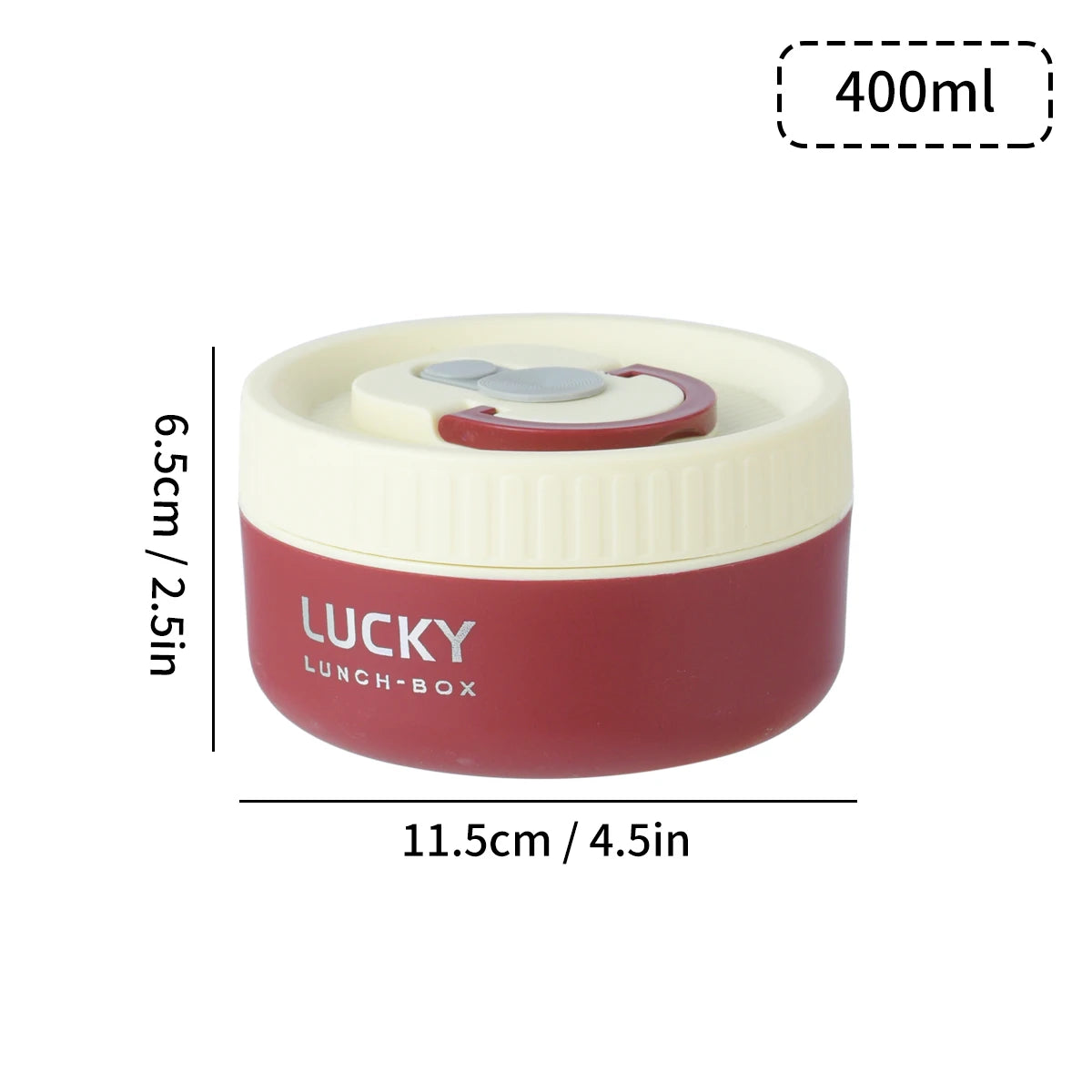 Lunchbox termiczny. Stal nierdzewna różne pojemności szczelny pojemnik na ciepłe posiłki