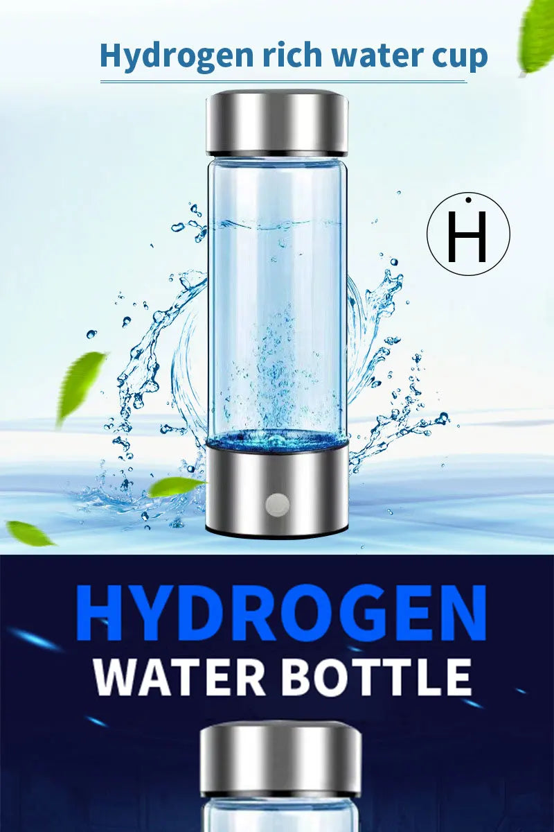 Butelka do Wody Wodorowej z Jonizatorem – 420 ml, Filtr Wymienny