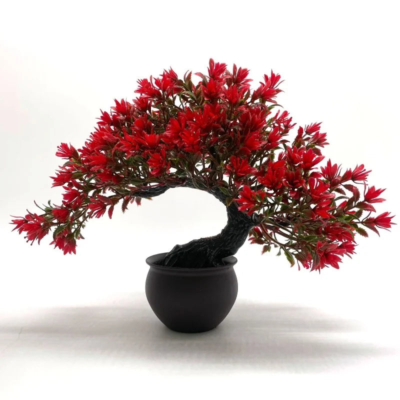 Dekoracyjne Drzewko Bonsai-Sztuczna Roślina do domu i Biura