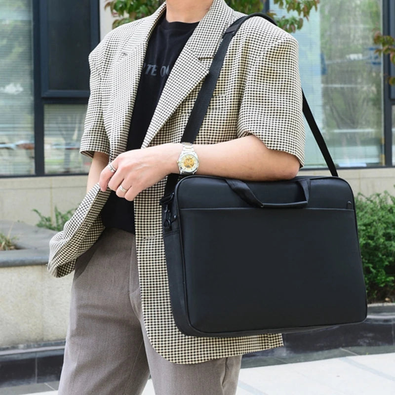 Torba na Laptopa 15,6-17 cali z paskiem na ramię-Lekka,wodoodporna,unisex