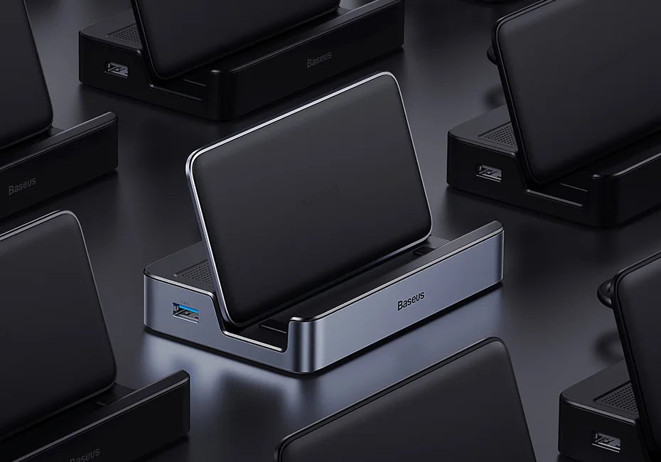 Stacja Dokująca USB-C do Steam Deck i Laptopów-6 portów z HDMI 4K