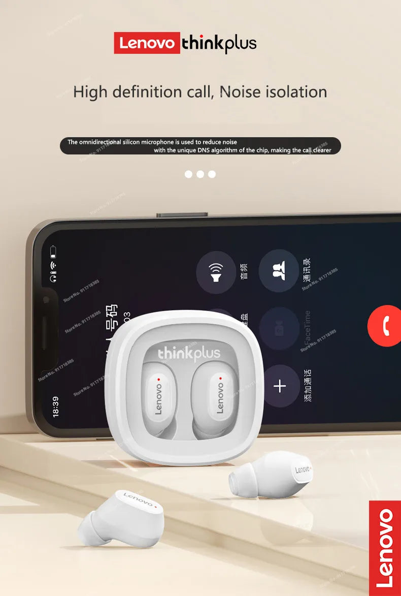 Tytuł: Bezprzewodowe słuchawki Bluetooth 5.3 z mikrofonem i redukcją hałasu