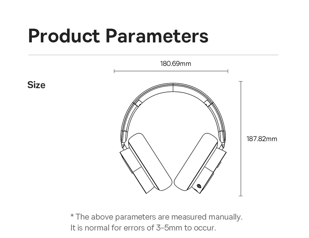 Słuchawki gamingowe z mikrofonem, Bluetooth 5.3, przewodowe i bezprzewodowe, 40 mm, do gier i transmisji
