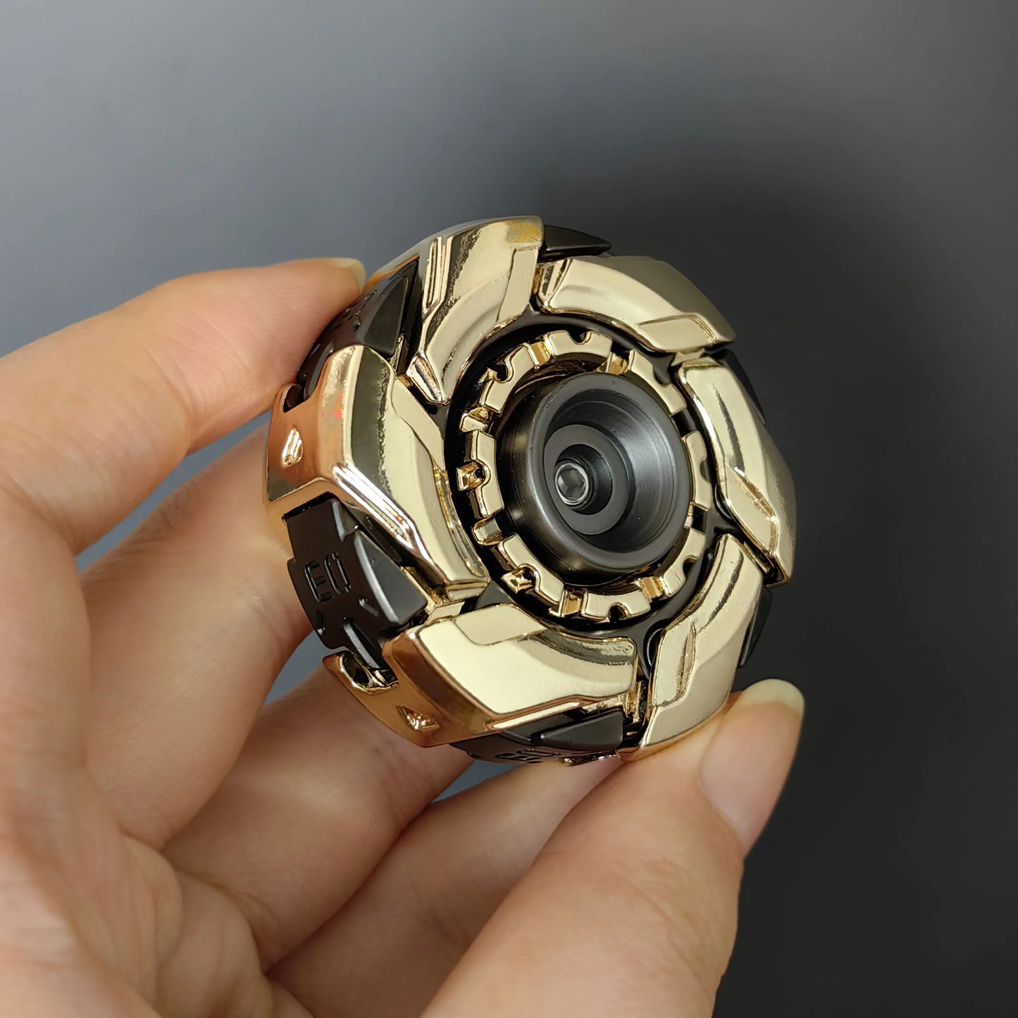 Metalowy spinner EDC z magnesem – zabawka antystresowa dla dorosłych