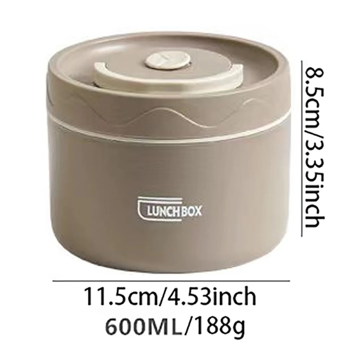 Lunchbox Stalowy z Torbą Termiczną – Dwuwarstwowy, Hermetyczny Pojemnik na Jedzenie