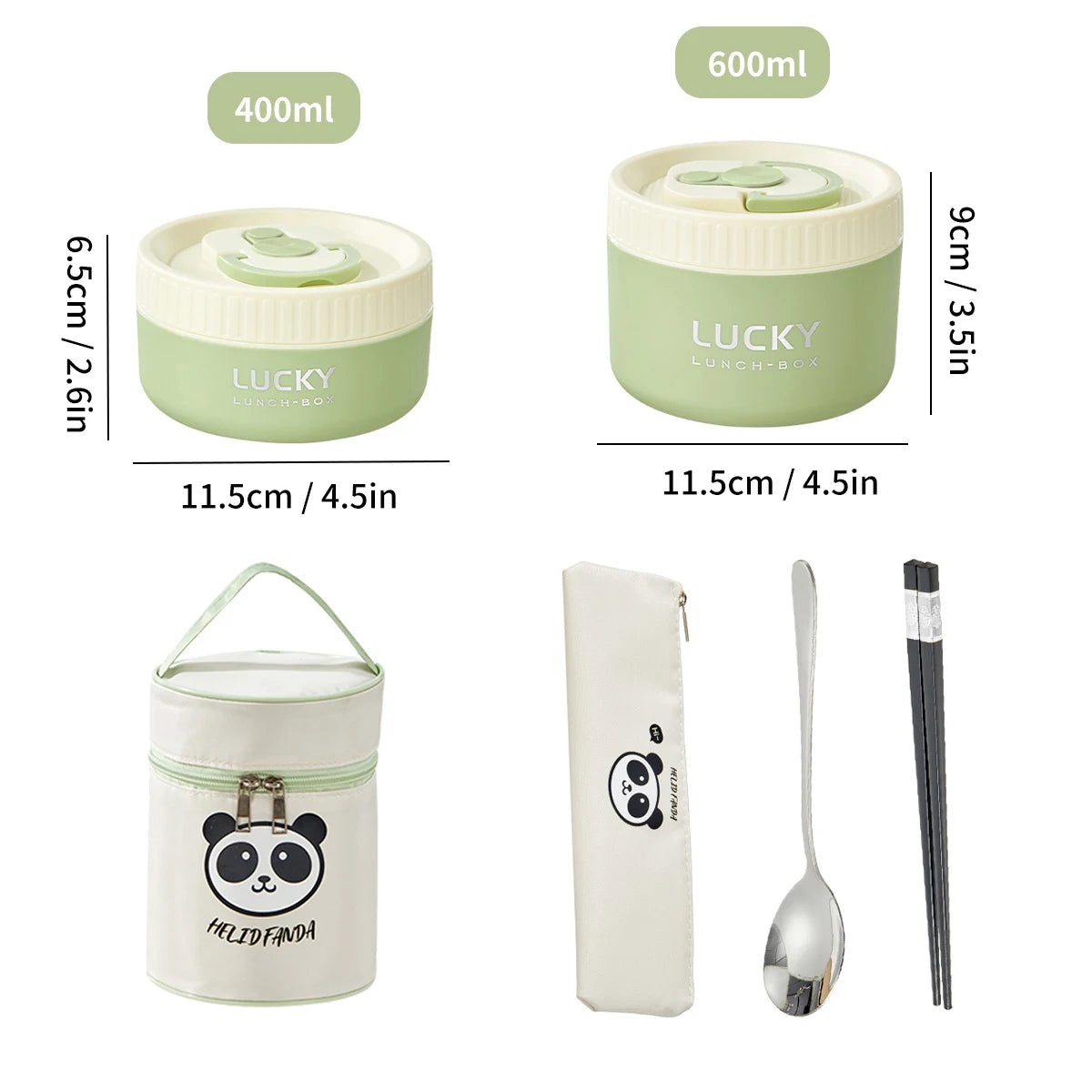 Lunchbox termiczny. Stal nierdzewna różne pojemności szczelny pojemnik na ciepłe posiłki