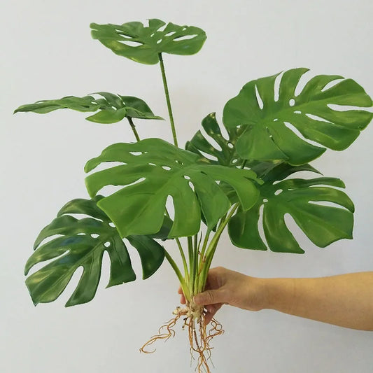 Sztuczna Roślina Monstera XL – Dekoracja Tropikalna do Wnętrz