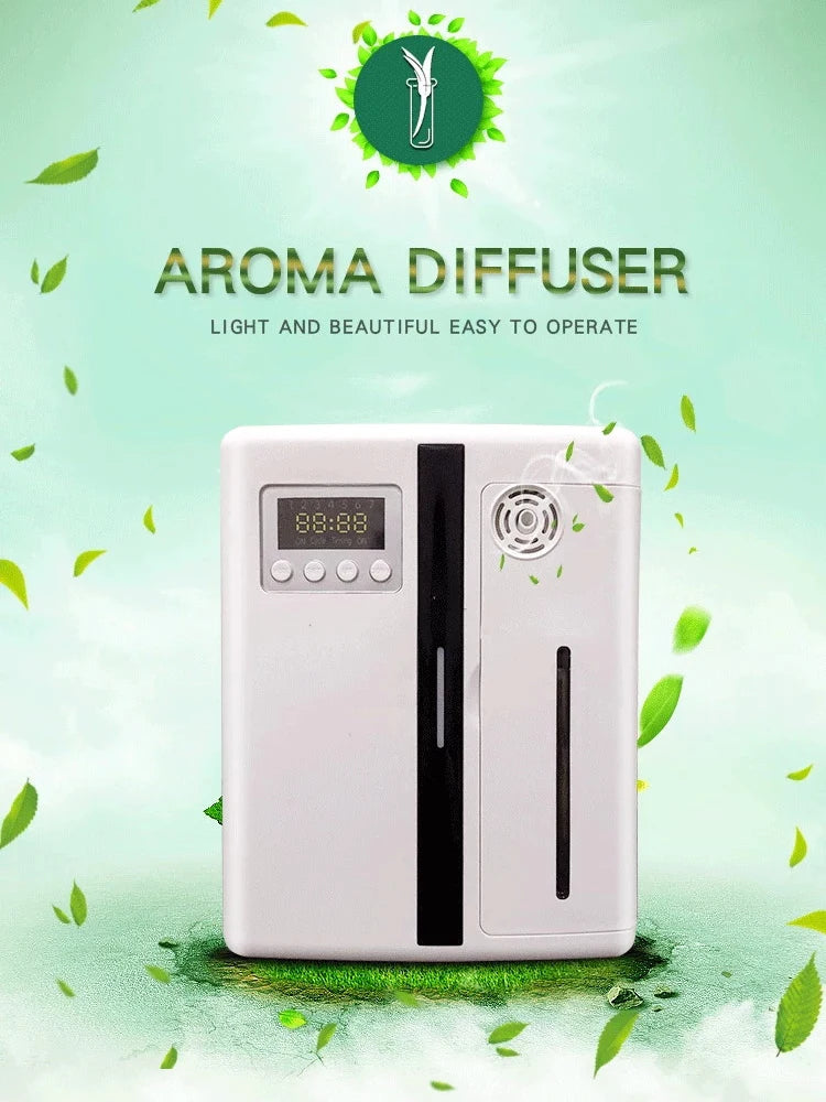 Aromatyzer Zapachowy Naścienny 160 ml z Bluetooth – Dyfuzor do Biura i Domu
