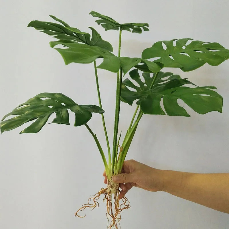 Sztuczna Roślina Monstera XL – Dekoracja Tropikalna do Wnętrz