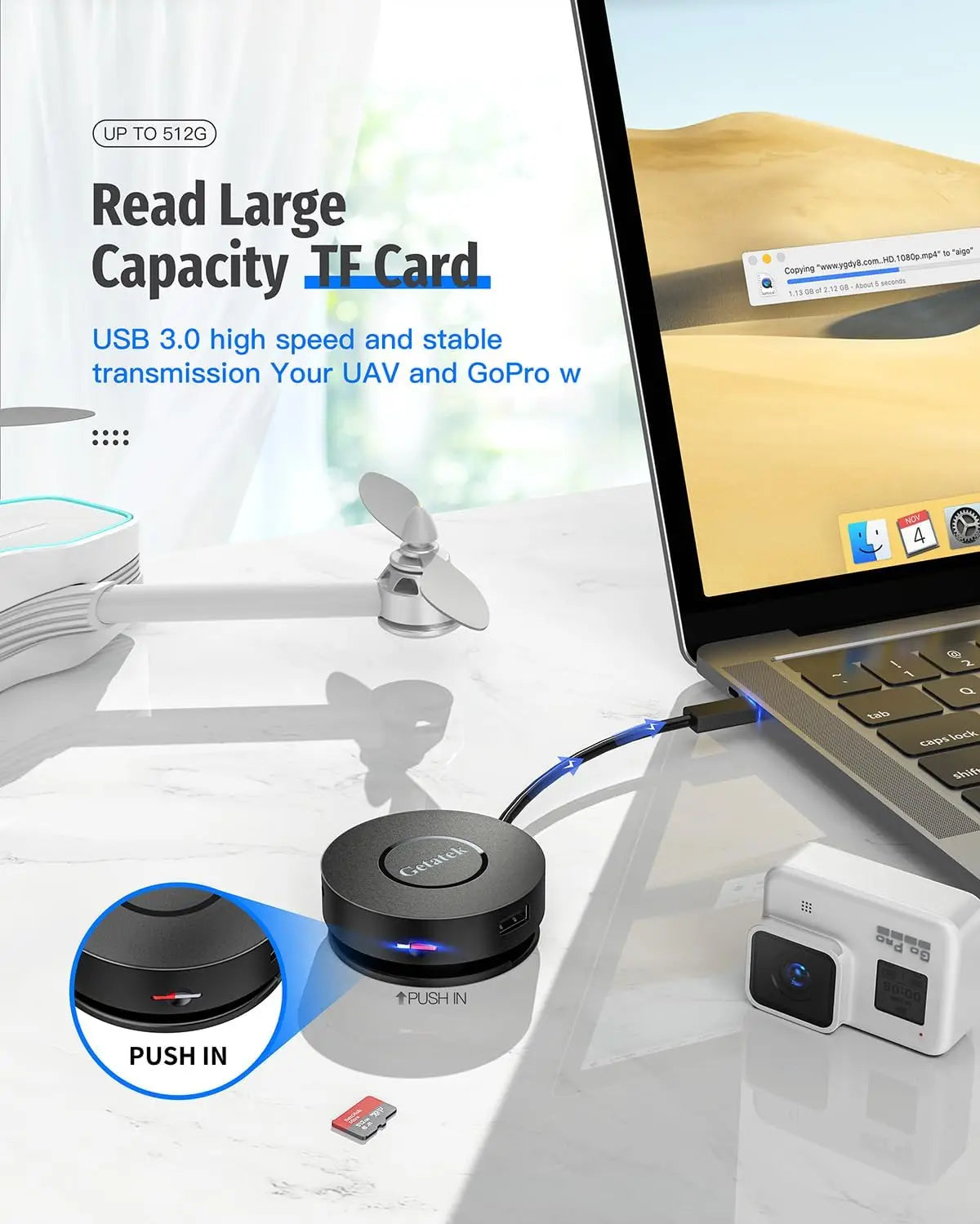 Stacja dokująca USB-C 7w1 z podwójnym HDMI 4K,portem PD 100W i Gigabit Ethernet