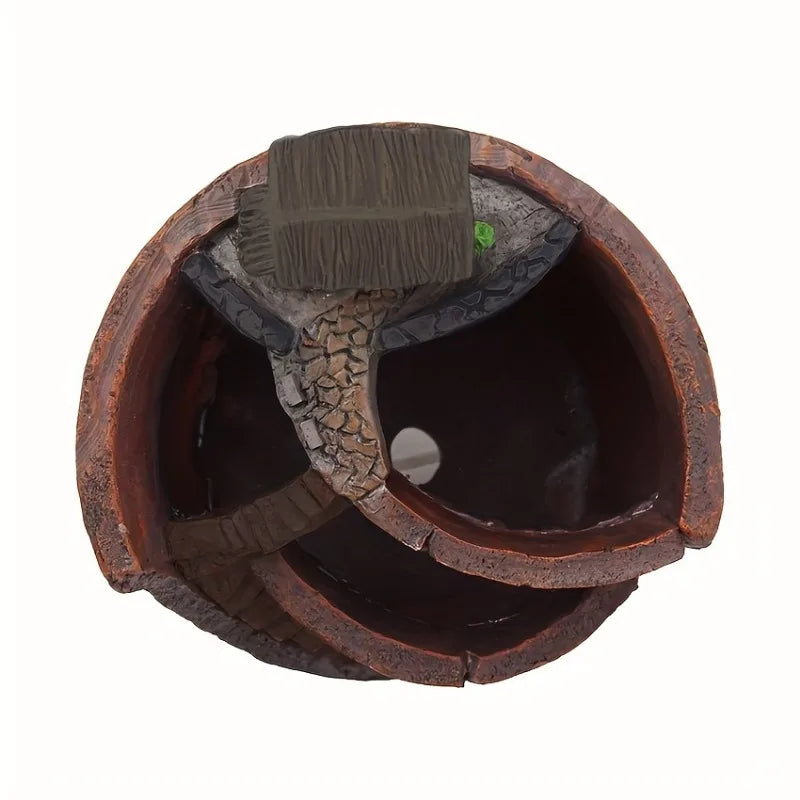 Mini doniczka domek z żywicy-kreatywna ozdoba do kwiatów i sukulentów