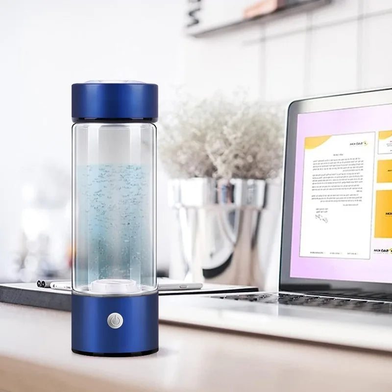 Butelka z Generatorem Wodoru – Przenośna, USB, 380 ml