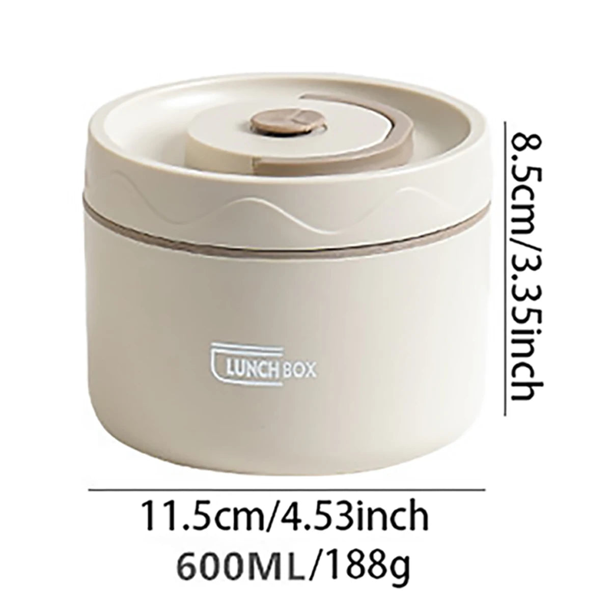 Lunchbox Stalowy z Torbą Termiczną – Dwuwarstwowy, Hermetyczny Pojemnik na Jedzenie