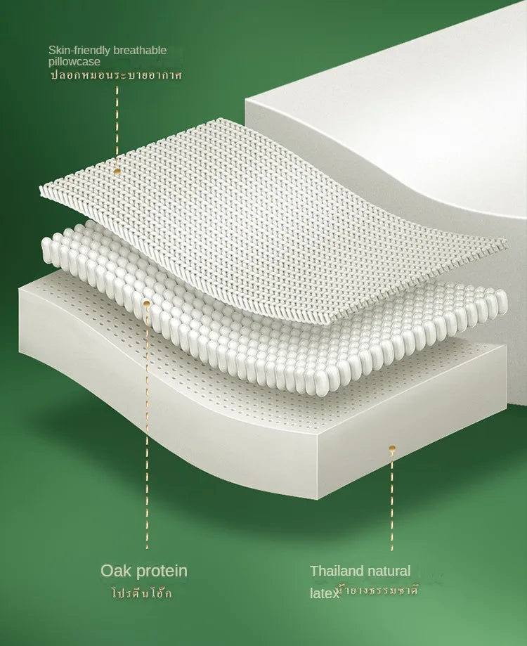 Poduszka lateksowa z Tajlandii TAIHI – naturalny lateks do codziennego użytku