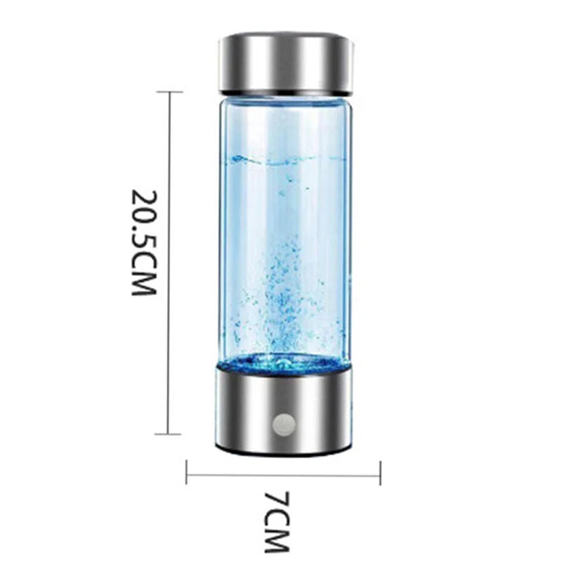 Butelka do Wody Wodorowej z Jonizatorem – 420 ml, Filtr Wymienny