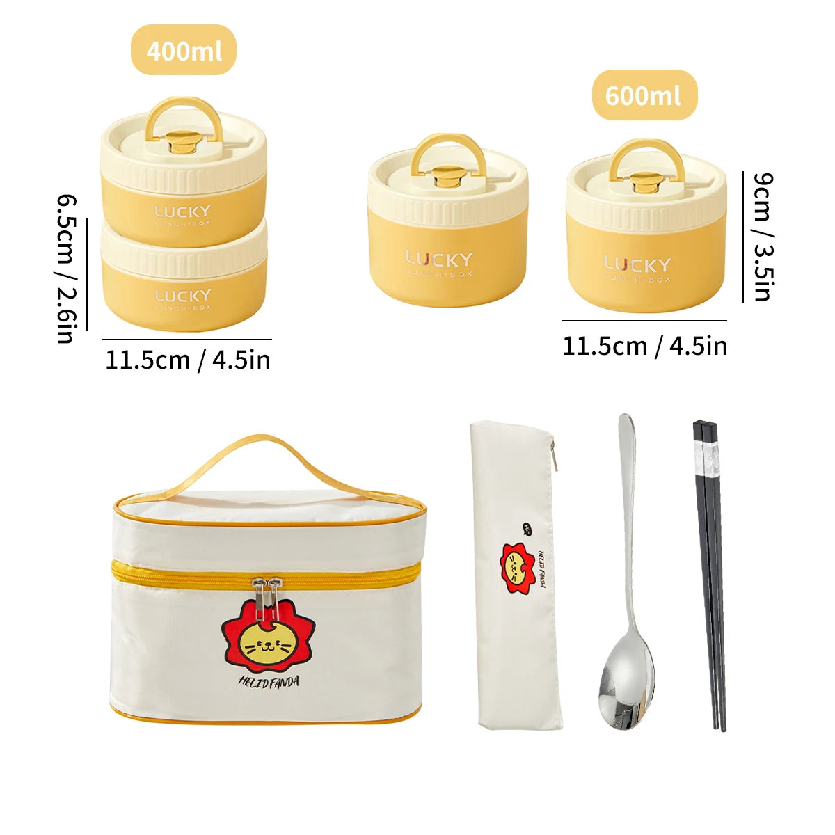 Lunchbox termiczny. Stal nierdzewna różne pojemności szczelny pojemnik na ciepłe posiłki