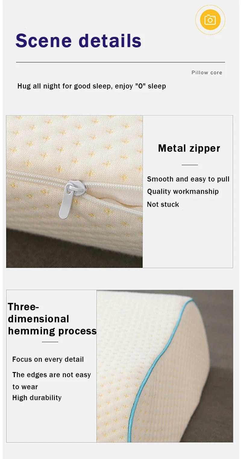 Poduszka z pianki memory Pulatree do spania na boku i plecach