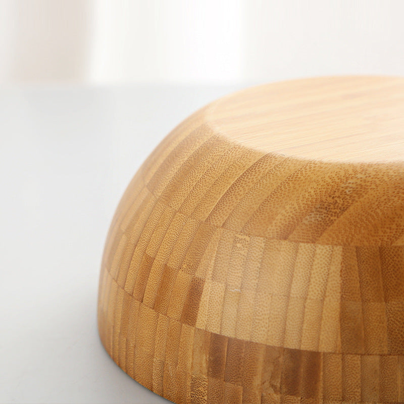 Bamboo Bowl Set – Drewniane miski z bambusa do sałatek i mieszania