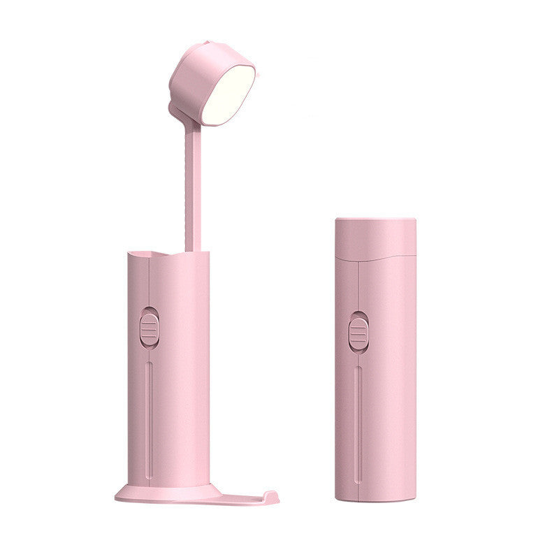 Wielofunkcyjna lampka biurkowa z latarką LED i powerbankiem – 5000mAh/1200mAh