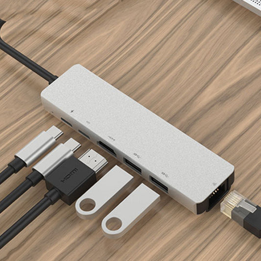 Stacja dokująca HUB USB-C do laptopa z portem HDMI