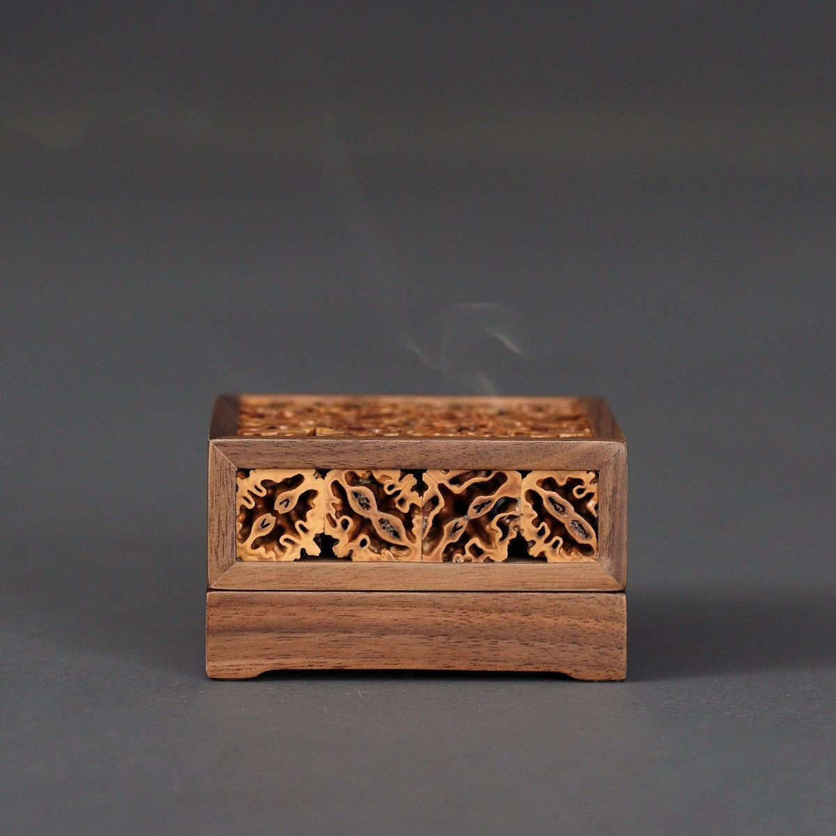 Drewniane Pudełko Zapachowe Retro – Bamboo Chanji Walnut Box