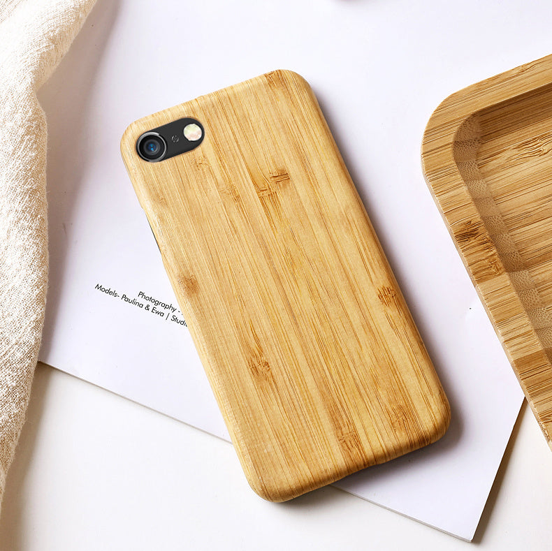 Bambusowe Etui do iPhone-Naturalna Ochrona  w Stylu Minimalistycznym