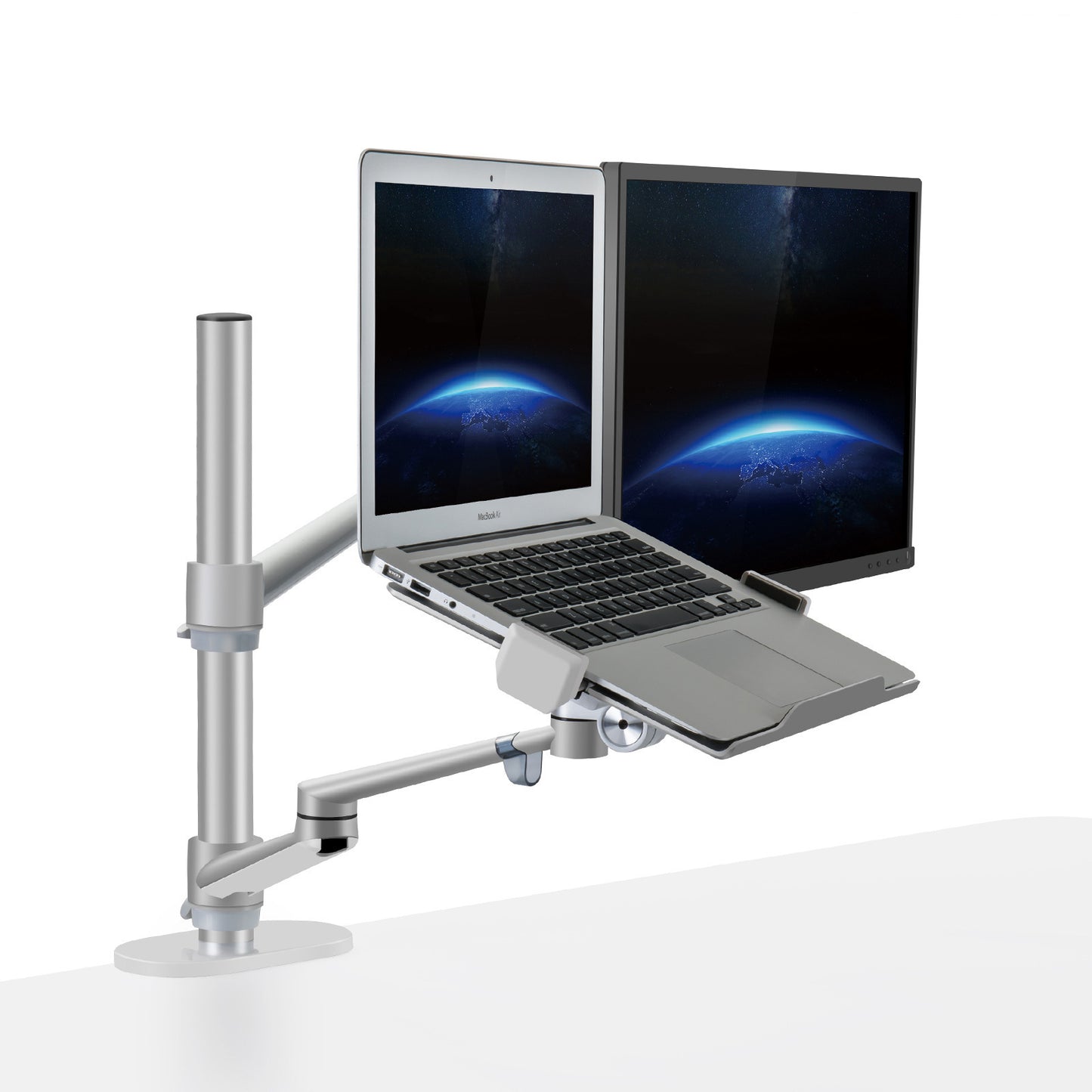 Aluminiowa Podstawka pod Laptopa z Regulacją Wysokości